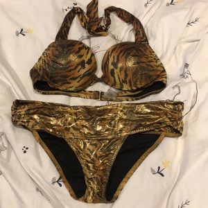 Victoria’s Secret Cheetah Bombshell Bikini Set